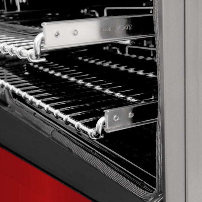 ZLINE 24" Gas Range with Red Gloss door, RG-RG-24