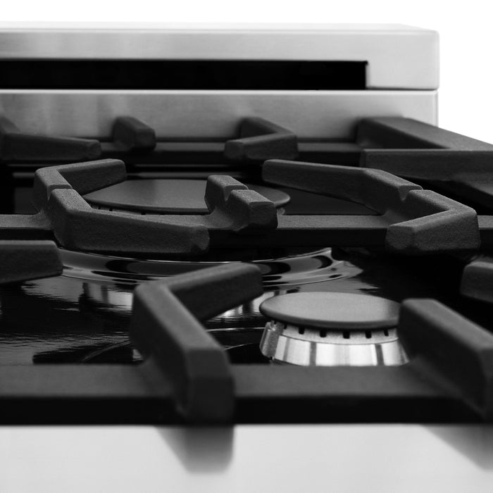 ZLINE 24" Gas Range with Red Gloss door, RG-RG-24