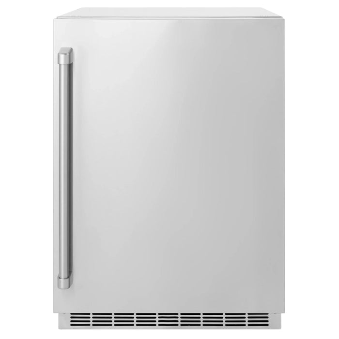 ZLINE 24 in. Touchstone Beverage Fridge w Stainless Steel Door RBSO-ST-24