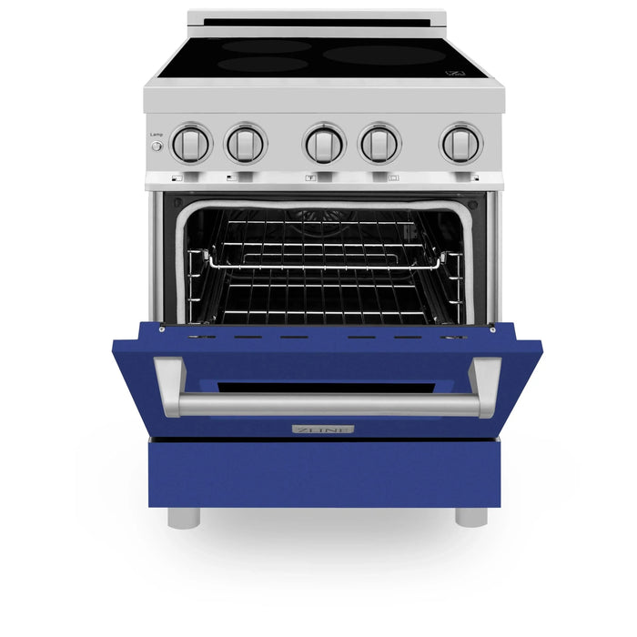 ZLINE 24" Induction Range with a 3 Element Stove and Electric Oven in Stainless Steel RAIND-BM-24