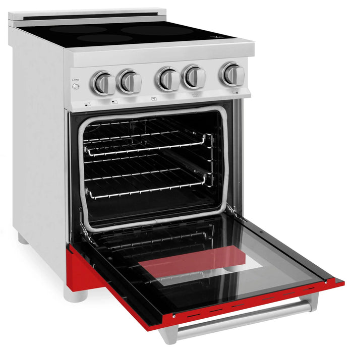 ZLINE 24" Induction Range with a 3 Element Stove and Electric Oven in Stainless Steel RAIND-RG-24