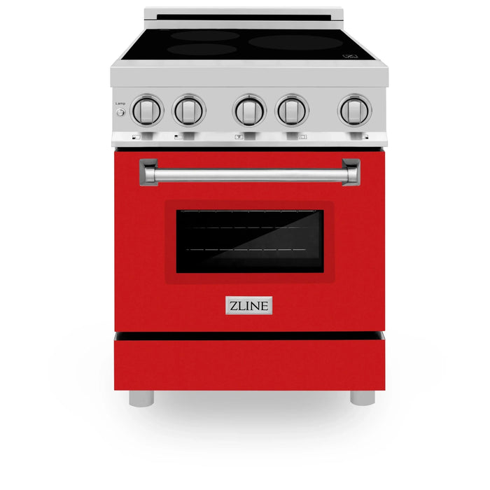 ZLINE 24" Induction Range with a 3 Element Stove and Electric Oven in Stainless Steel RAIND-RG-24