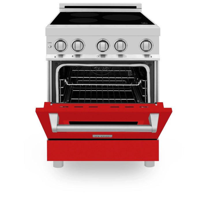 ZLINE 24" Induction Range with a 3 Element Stove and Electric Oven in Stainless Steel RAIND-RG-24