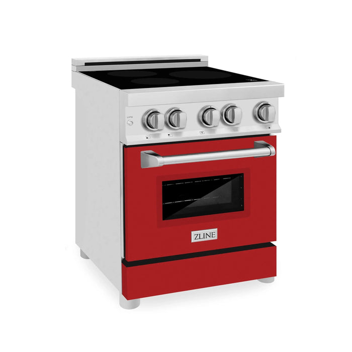 ZLINE 24" Induction Range with a 3 Element Stove and Electric Oven in Stainless Steel RAIND-RG-24