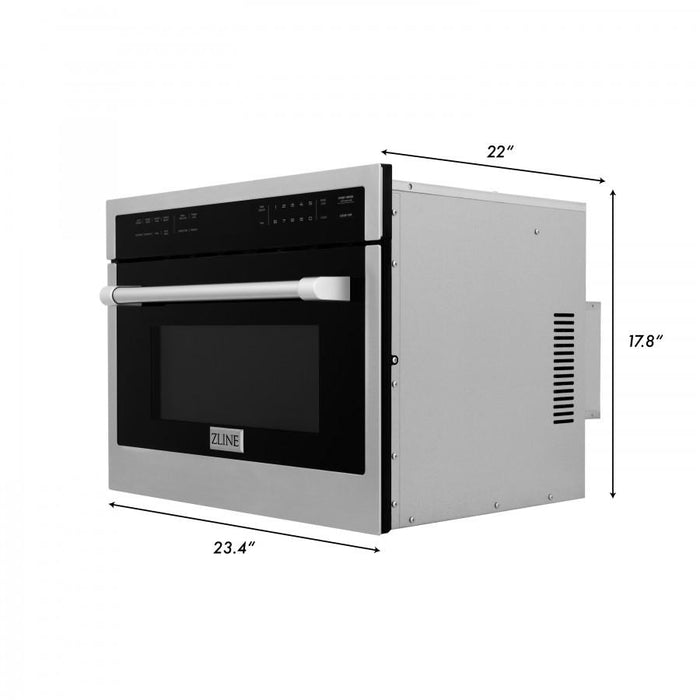 ZLINE 24" Microwave Wall Oven, Stainless Steel, MWO-24