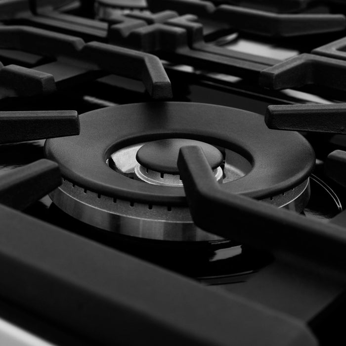 ZLINE 24" Professional Dual Fuel Range, Stainless Steel Door, RA-SN-24