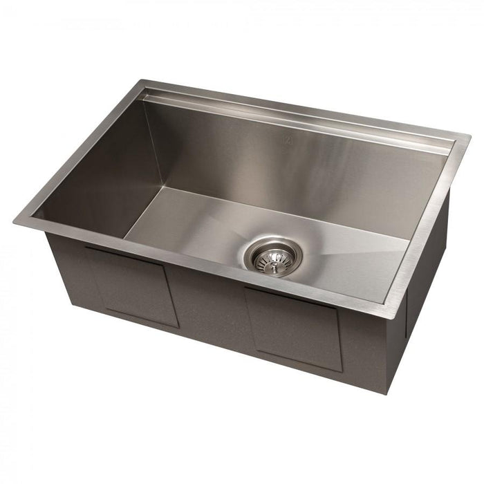 ZLINE 27" Undermount Single Bowl Ledge Sink Stainless Steel, SLS-27