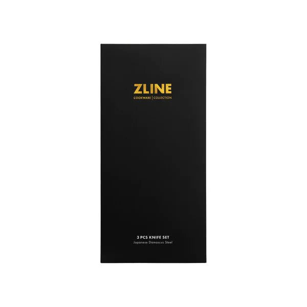 ZLINE 3-Piece Professional Damascus Steel Kitchen Knife Set KSETT-JD-3