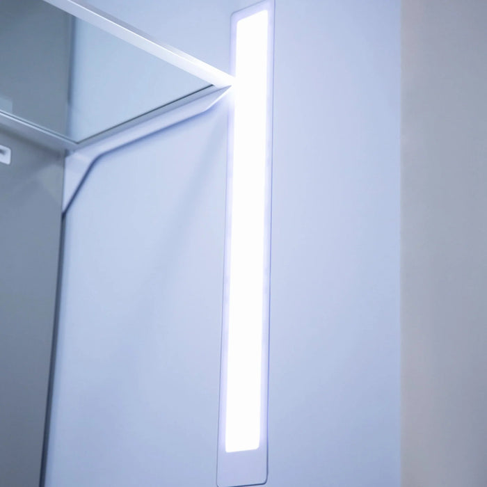 ZLINE 30” Autograph 16.1 cu. ft. 2-Door Bottom Freezer Fridge Water/Ice Dispenser Stainless Steel Gold Accents RBIVZ-304-30-G