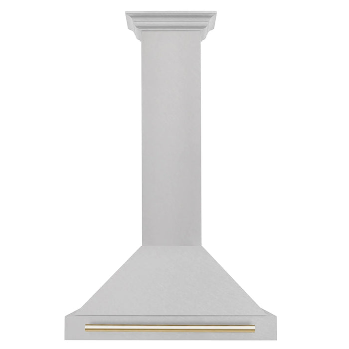 ZLINE 30" Autograph Stainless Wall Range Hood KB4SNZ-30-G