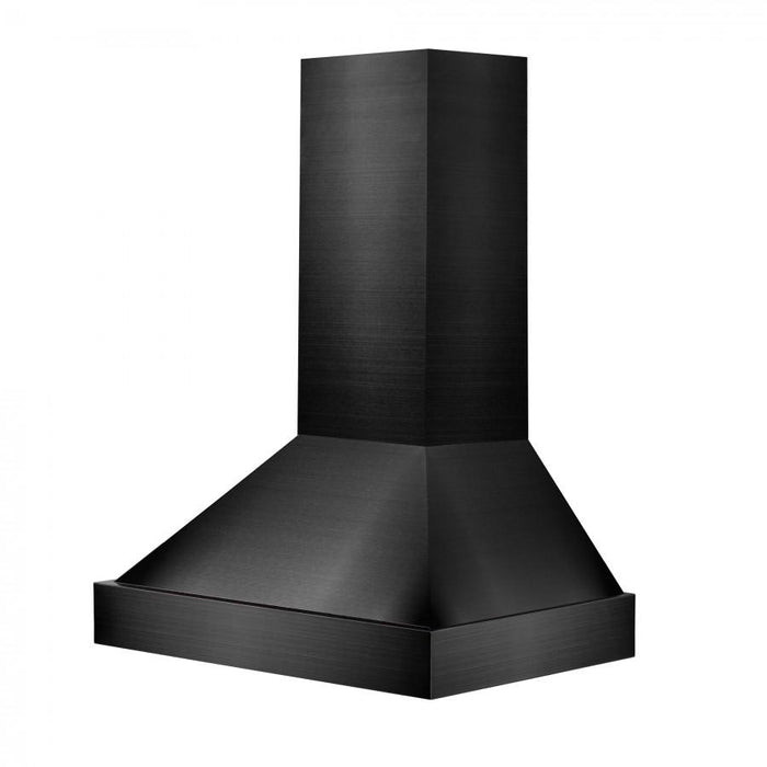 ZLINE 30" Black Stainless Steel Wall Mount Range Hood, BS655N-30