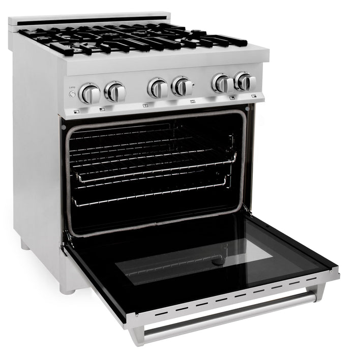 ZLINE 30" Bundle Range RA30 &  Wall Range Hood KB-30, 2KP-RARH30