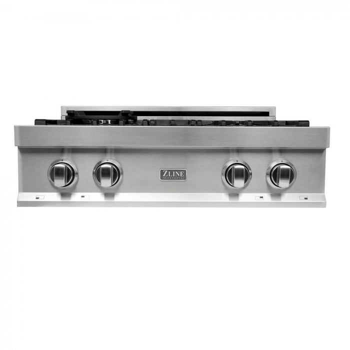 ZLINE 30" Ceramic Rangetop with 4 Gas Burners, RT30