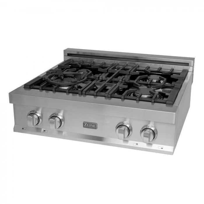 ZLINE 30" Ceramic Rangetop with 4 Gas Burners, RT30