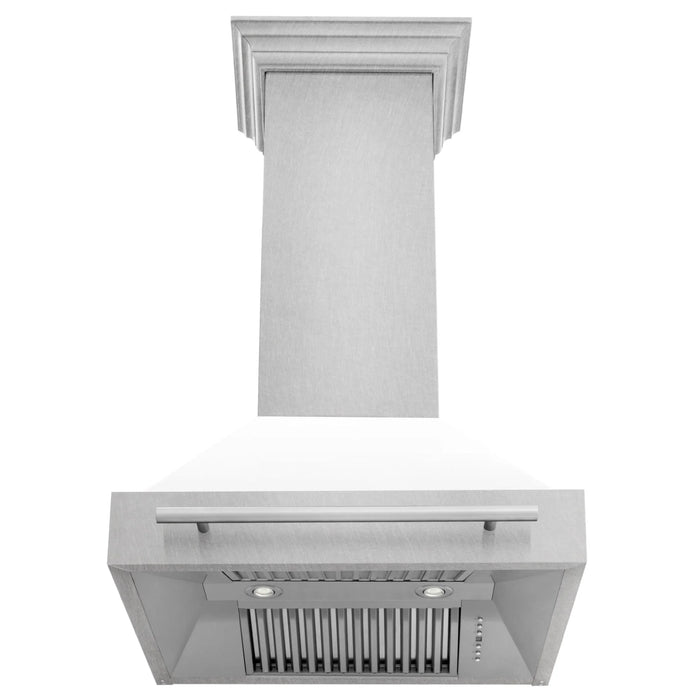 ZLINE 30" DuraSnow® Stainless Steel Range Hood 8654SNX-WM-30
