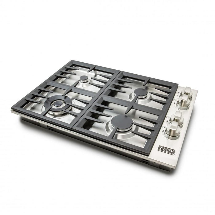 ZLINE 30" Gas Cooktop with 4 Gas Burners RC30