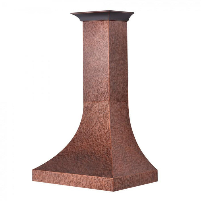 ZLINE 30" Hand-Hammered Copper Finish Wall Range Hood, 8632H-30