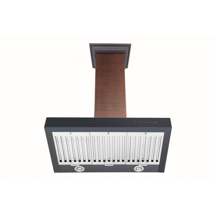 ZLINE 30" Hand-Hammered Copper Wall Range Hood, KB2-HBXXX-30