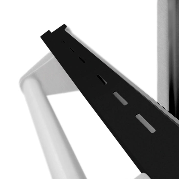 ZLINE 30" Induction Range in DuraSnow with a 4 Element Stove and Electric Oven RAINDS-BLM-30