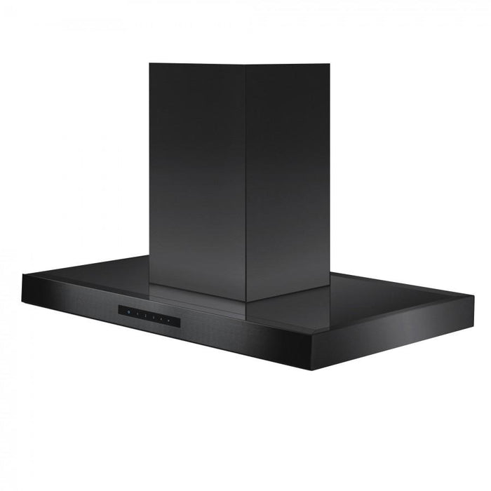 ZLINE 30" Island Mount Range Hood in Black Stainless Steel (BSKE2iN-30)