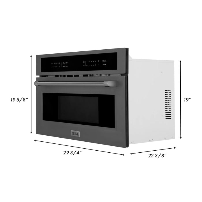 ZLINE 30" Microwave Wall Oven, Stainless Steel, MWO-30-BS