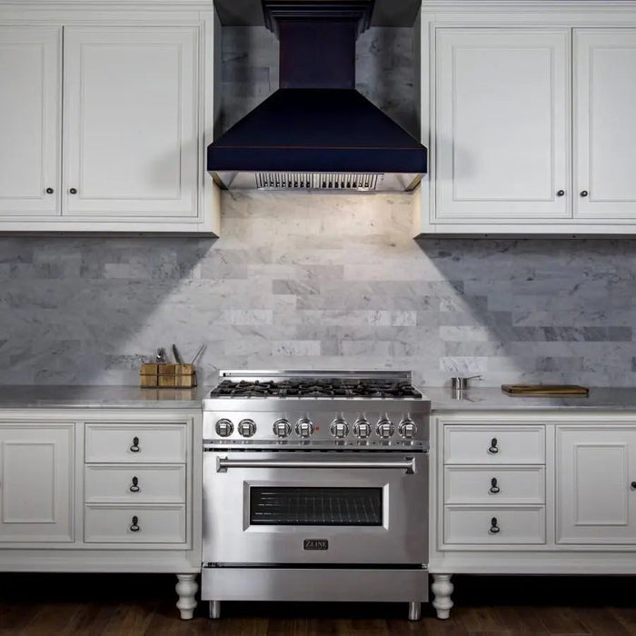 ZLINE 30" Oil-Rubbed Bronze Wall Range Hood, 8667B-30