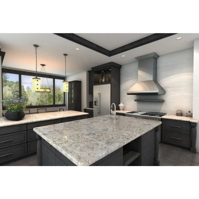 ZLINE 30" Professional Series Stainless Steel Wall Range Hood, 687-30