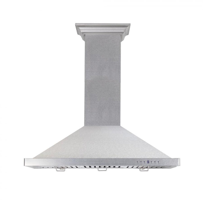 ZLINE 30" Snow Finished Stainless Steel Wall Mount Range Hood, 8KBS-30