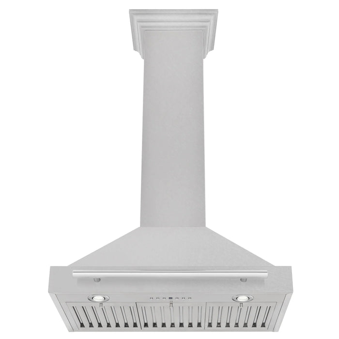 ZLINE 30" Stainless Steel Range Hood, Stainless Steel Handle KB4SNX-30