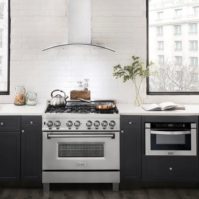 ZLINE 30" Stainless Steel Wall Range Hood KN4-30