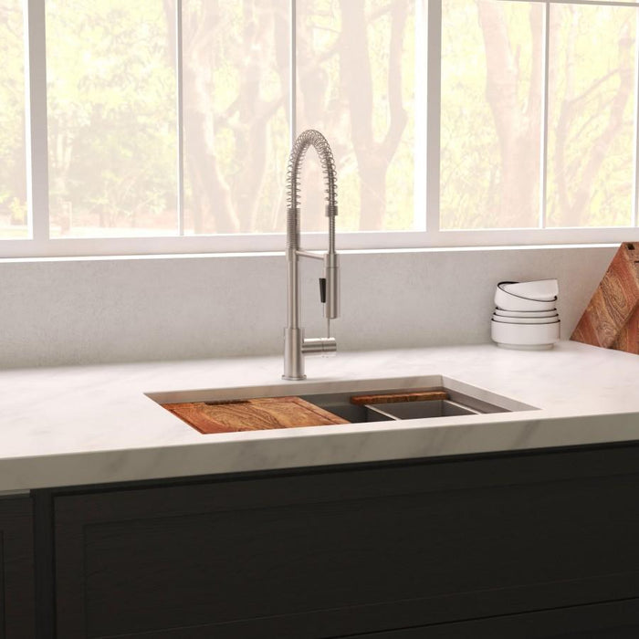 ZLINE 30" Undermount Single Bowl Ledge Sink Stainless Steel, SLS-30S