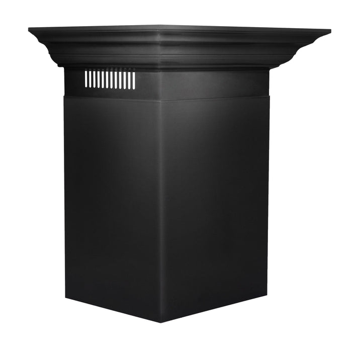 ZLINE 30" Wall Mount Range Hood, Black Stainless Steel, BSKENCRN-30