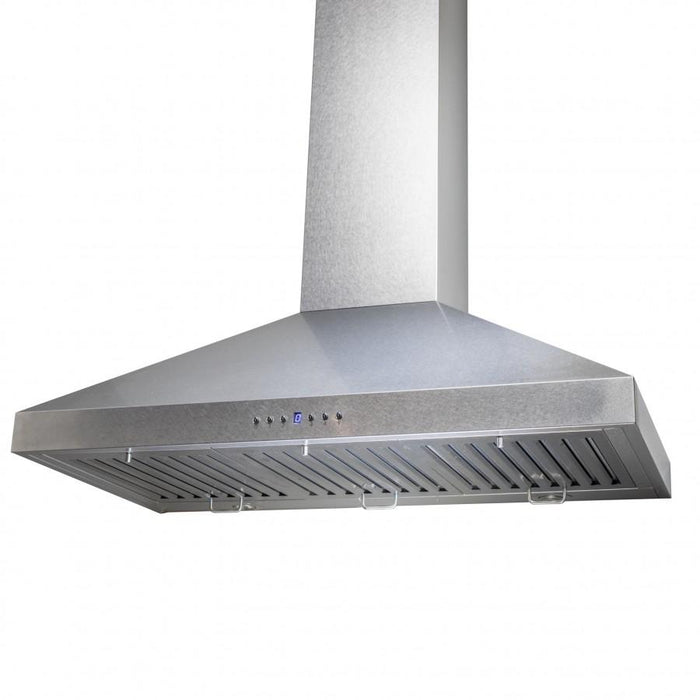 ZLINE 30" Wall Mount Range Hood in Snow Finished Stainless, 8KL3S-30