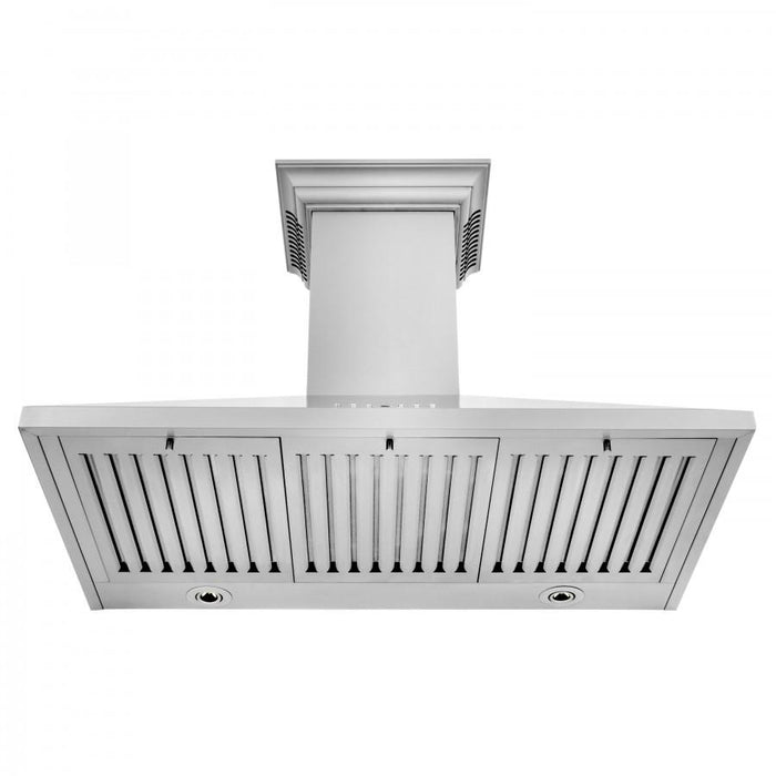 ZLINE 30" Wall Range Hood, Built-in CrownSound® Bluetooth Speakers, KL2CRN-BT-30