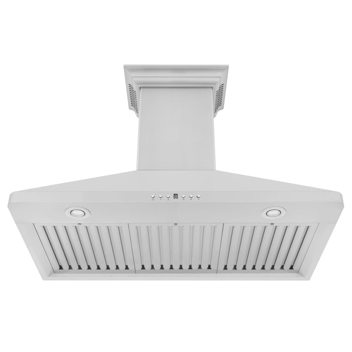 ZLINE 30" Wall Range Hood, Stainless, CrownSound Speakers, KF1CRN-BT-30
