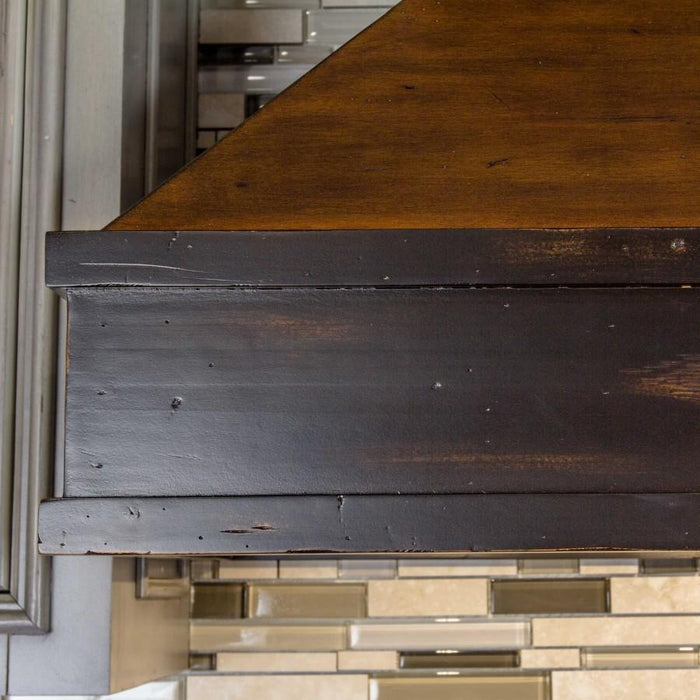 ZLINE 30" Wooden Wall Range Hood, Hamilton, Remote Motor, 329AH-RD-30