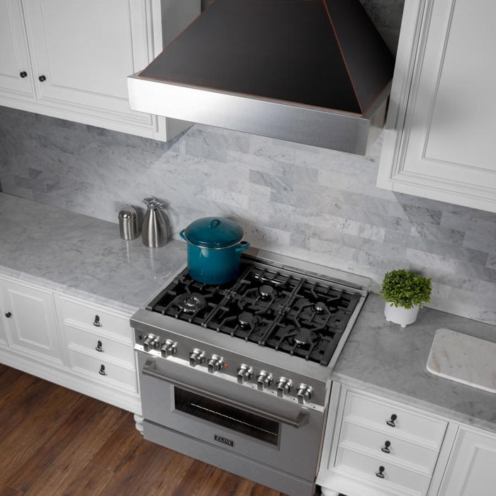 ZLINE 30" ZLINE DuraSnow Wall Range Hood, Oil Rubbed Shell, 8654ORB-30