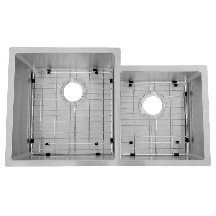 ZLINE 32"  Undermount Double Bowl Sink, Dura Snow Stainless, SRDR-32S