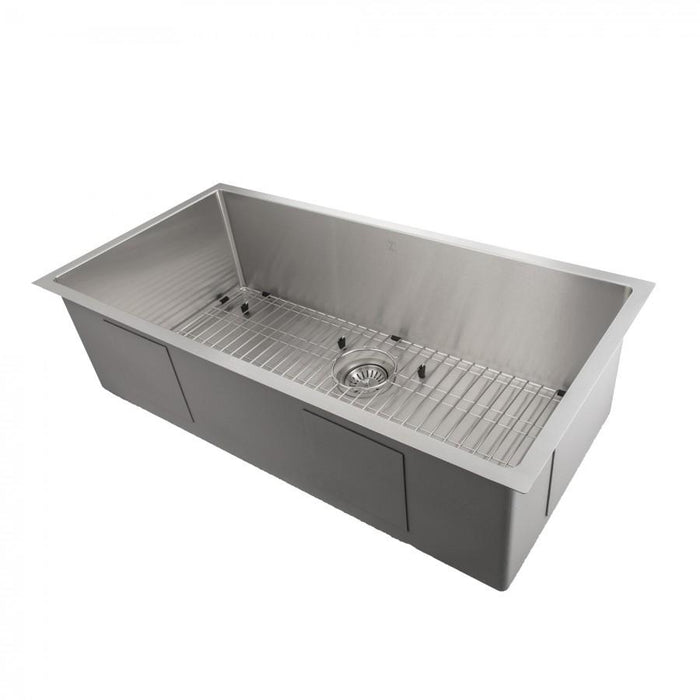 ZLINE 33" Undermount Single Bowl Sink in Stainless Steel, SRS-33