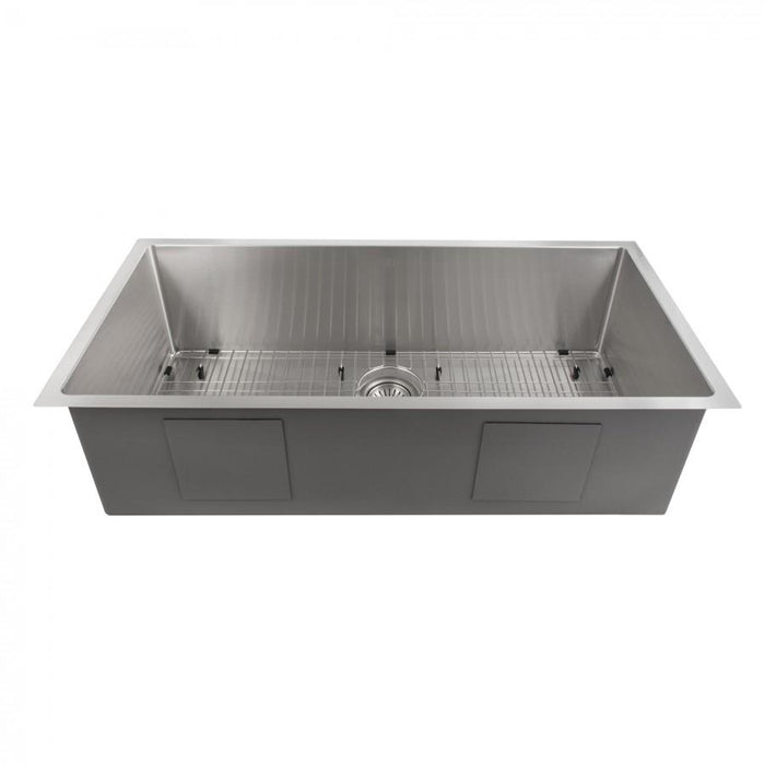 ZLINE 33" Undermount Single Bowl Sink in Stainless Steel, SRS-33