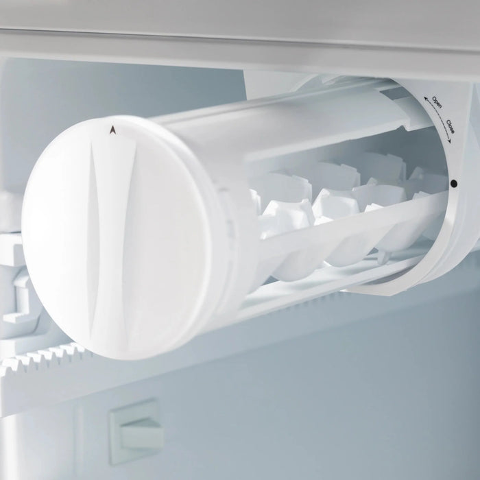 ZLINE 36" Autograph 22.5 cu. Ft French Door Refrigerator with Ice Maker Black Stainless Steel with Gold Accents RFMZ-36-BS-G