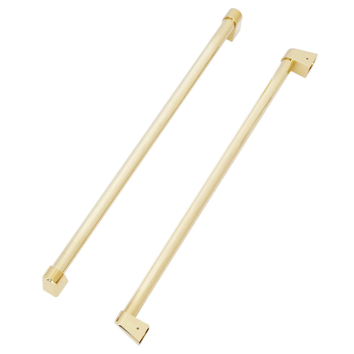 ZLINE 36" Autograph 22.5 cu. ft French Door Refrigerator with Ice Maker  Stainless Steel RFMZ-36-G