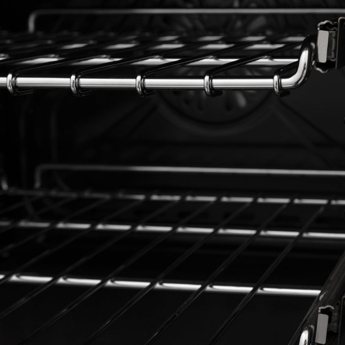 ZLINE 36" Autograph Dual Fuel Range, Stainless Steel, RAZ-36-MB