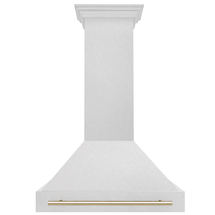 ZLINE 36" Autograph Edition Fingerprint Resistant Stainless Steel Range Hood 8654SNZ-36-G