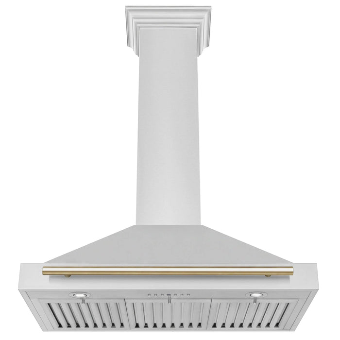 ZLINE 36" Autograph Stainless Wall Range Hood KB4STZ-36-G