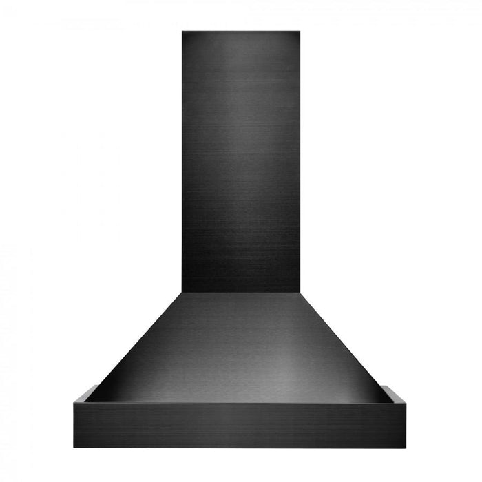 ZLINE 36" Black Stainless Steel Wall Mount Range Hood, BS655N-36
