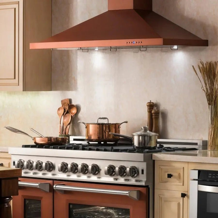 ZLINE 36" Copper Wall Range Hood 8KBC-36