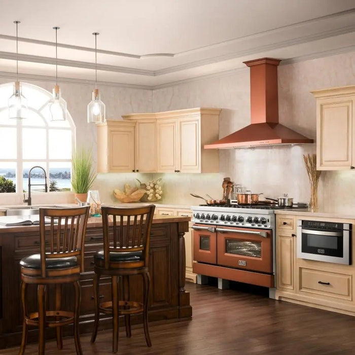 ZLINE 36" Copper Wall Range Hood 8KBC-36