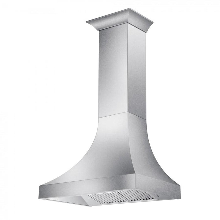 ZLINE 36" Designer DuraSnow® Stainless Steel Wall Range Hood, 8632S-36