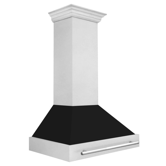 ZLINE 36" DuraSnow® Stainless Steel Range Hood 8654SNX-BLM-36